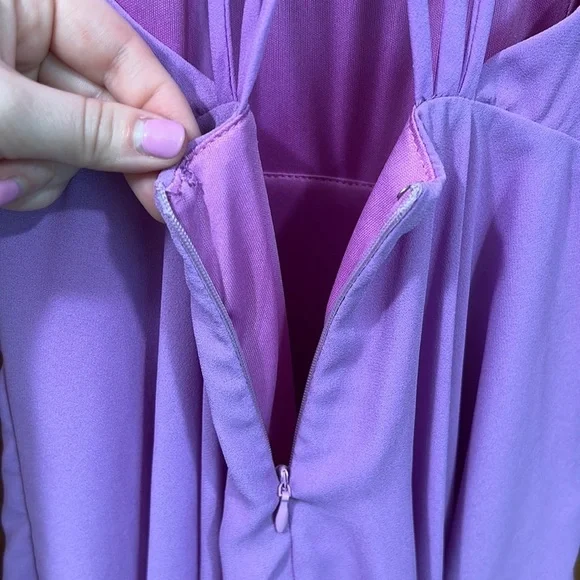 Lulu’s Strappy Together Orchid Purple Dress - Picture 7 of 9